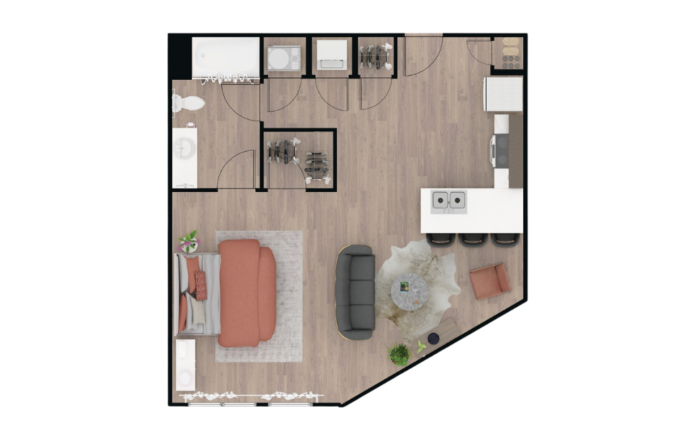 2D floorplan image