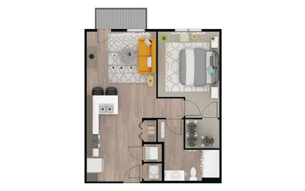 2D floorplan image