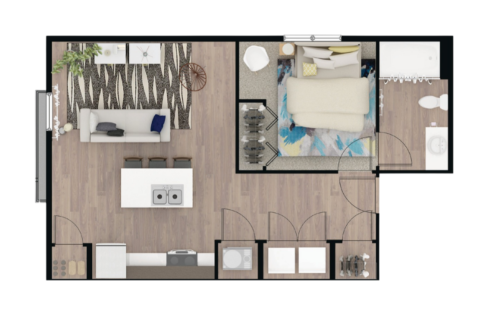 2D floorplan image