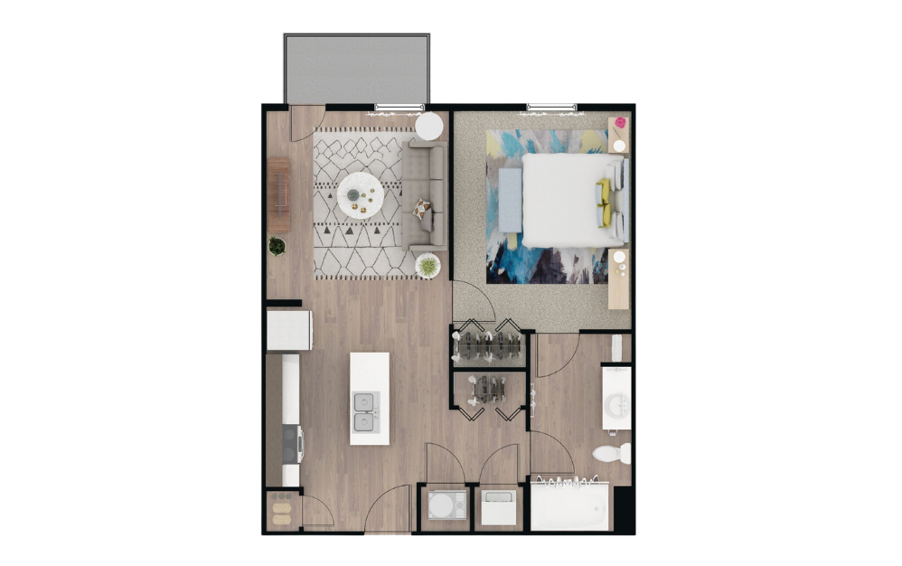 2D floorplan image