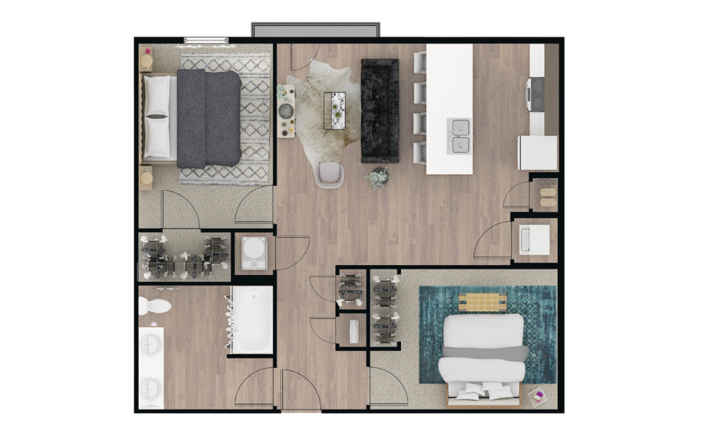 2D floorplan image